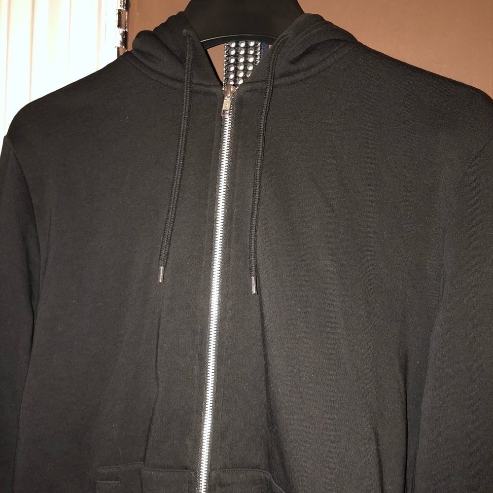 Black hoodie